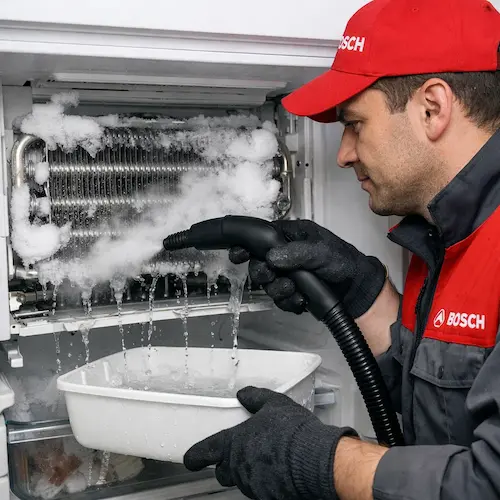 اب کردن برفک یخچال فریزر بوش